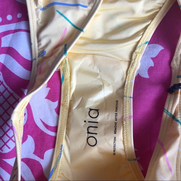 Onia yellow “ashley” bikini bottom - Picture 5 of 6